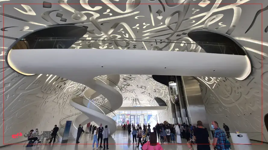 -Inside Museum Of The Future - طبقه همکف موزه آینده دبی