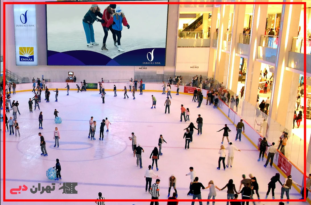 Great skiing experience at Dubai Mall ski resort - بلیط پیست یخی دبی