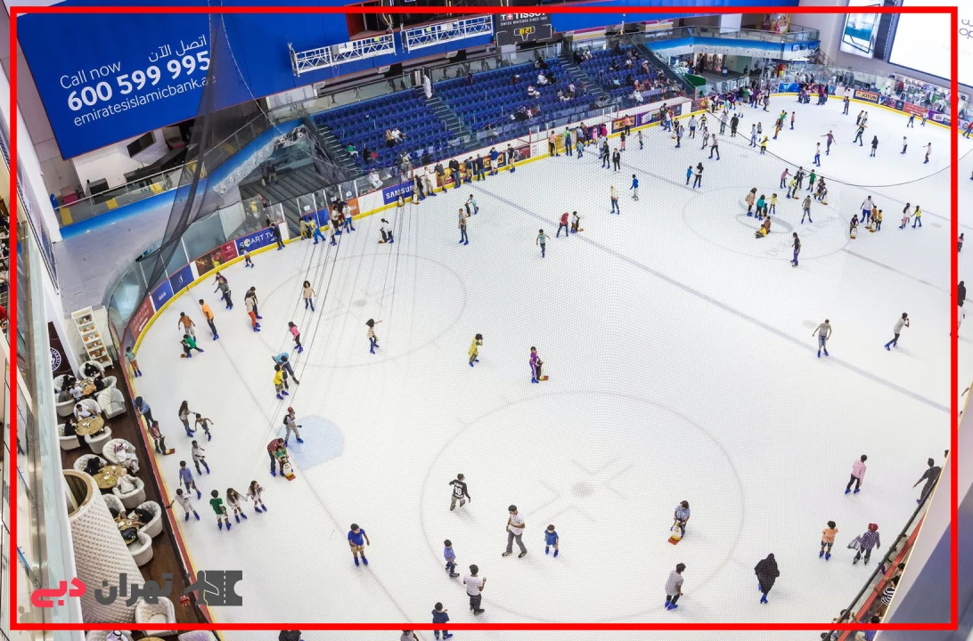 The Dubai Mall ice rink -ticket