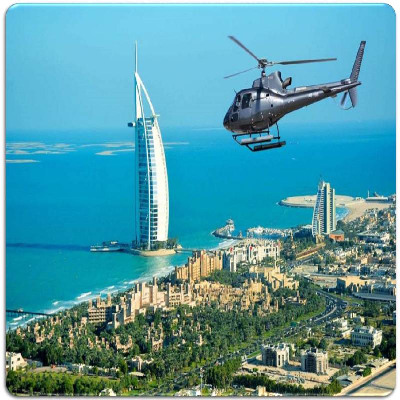 بلیط تور هلیکوپتر سواری دبی
