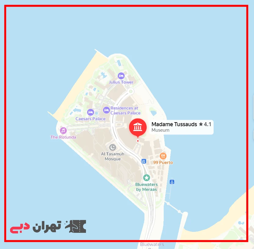 Madame Tussauds Dubai Museum on map