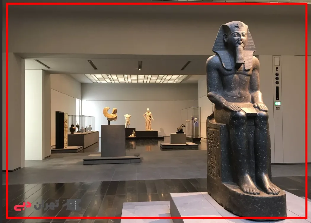 The Egyptian section of the Louvre Abu Dhabi Museum