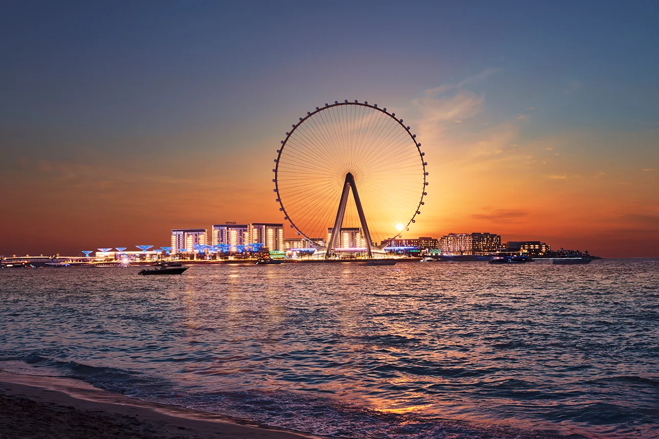 The giant Ferris wheel of Ain Dubai has reopened!