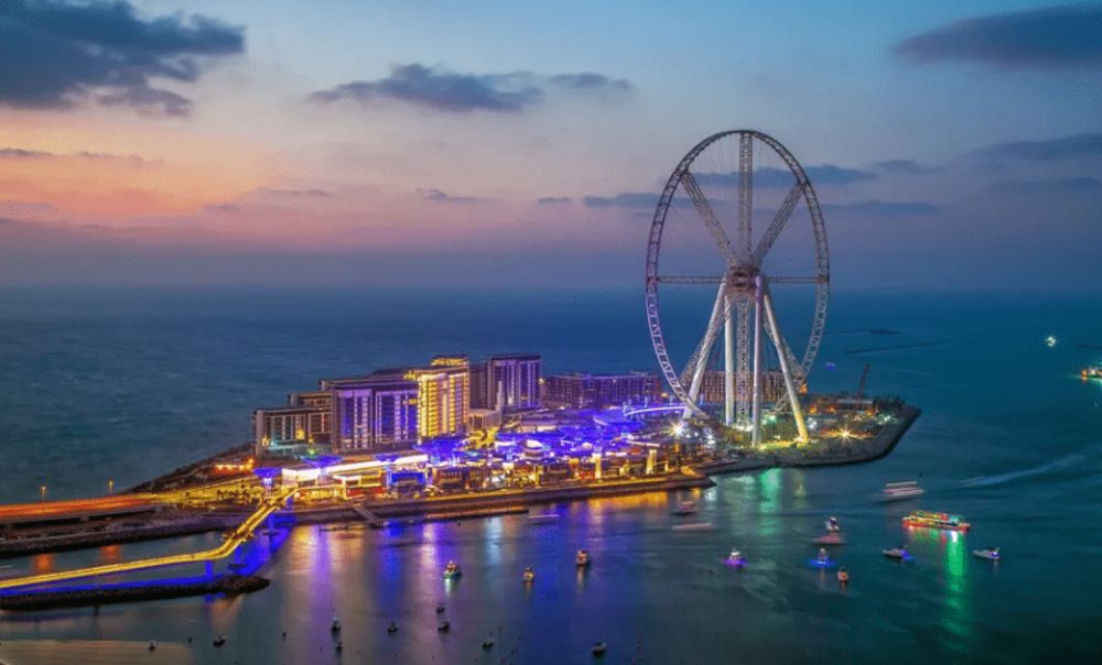 wheel of Ain Dubai